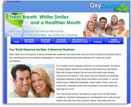 OxyDentist Website